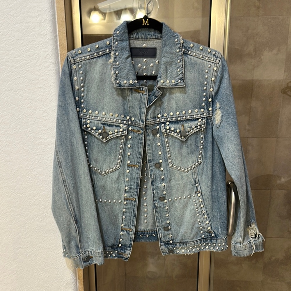 Studded Denim Jacket